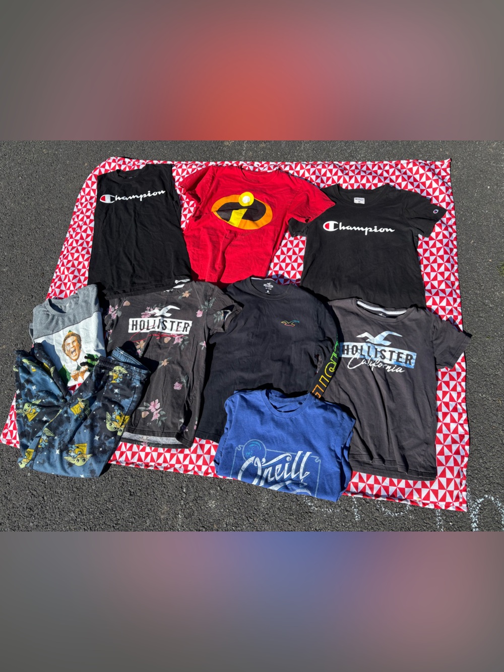 Men’s xsmall small or boys youth XLarge clothing lot